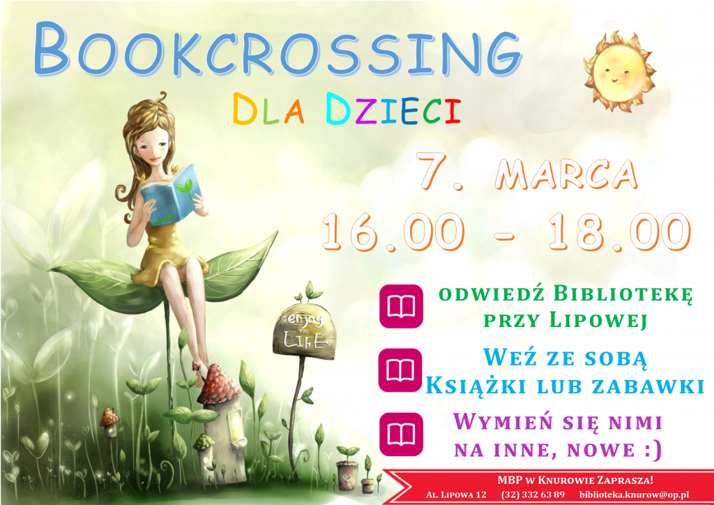 Bookcrossing dla dzieci 07 marca