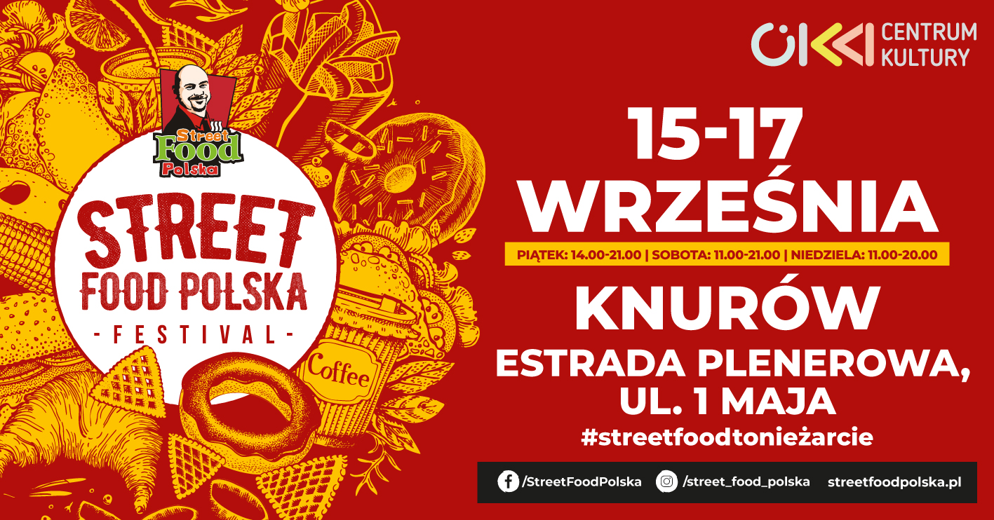 Knurów: Street Food Polska Festival od 15 do 17 września