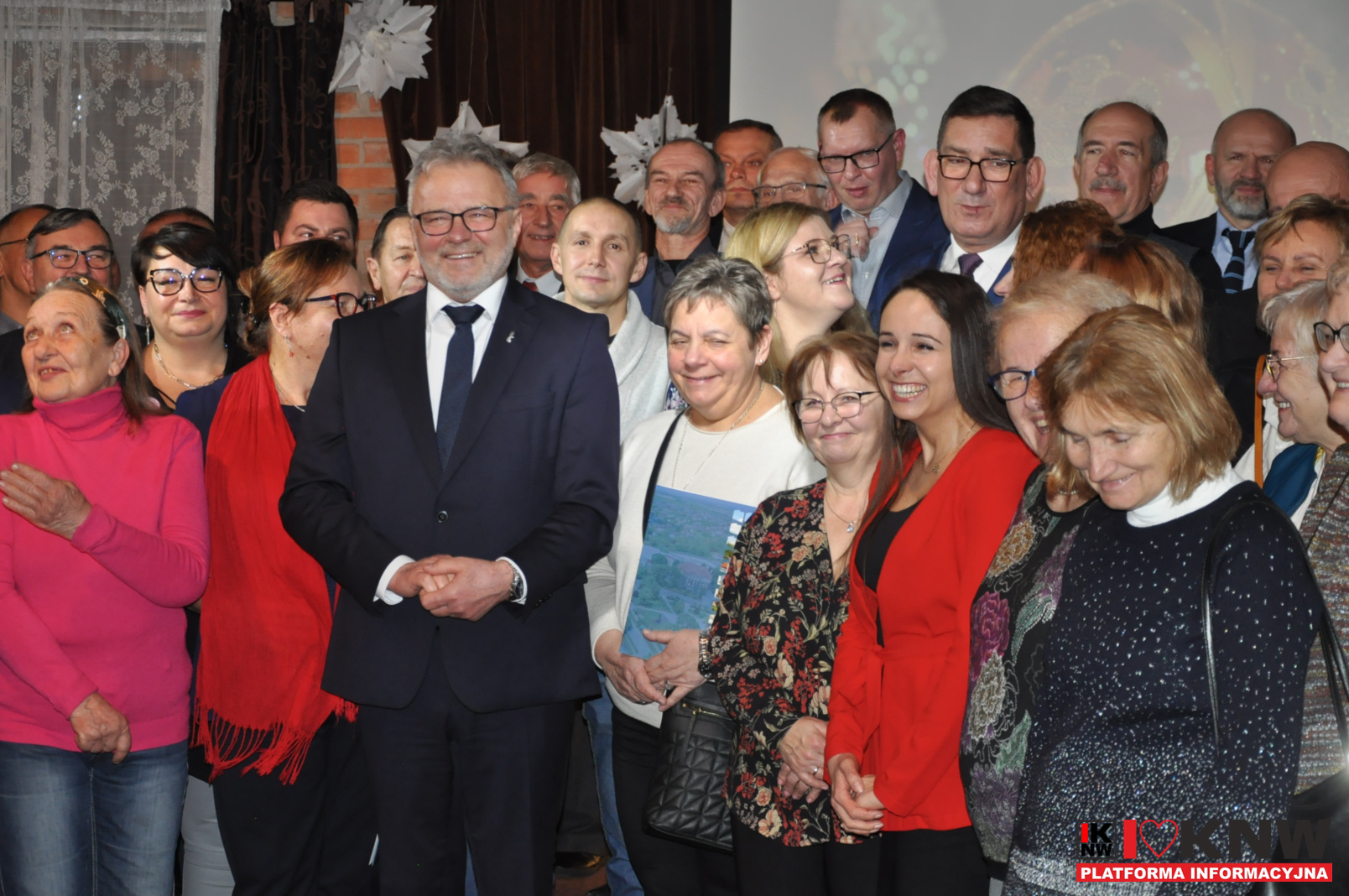 Knurów: Spotkanie opłatkowe knurowskich społeczników i samorządowców w Sztukaterii