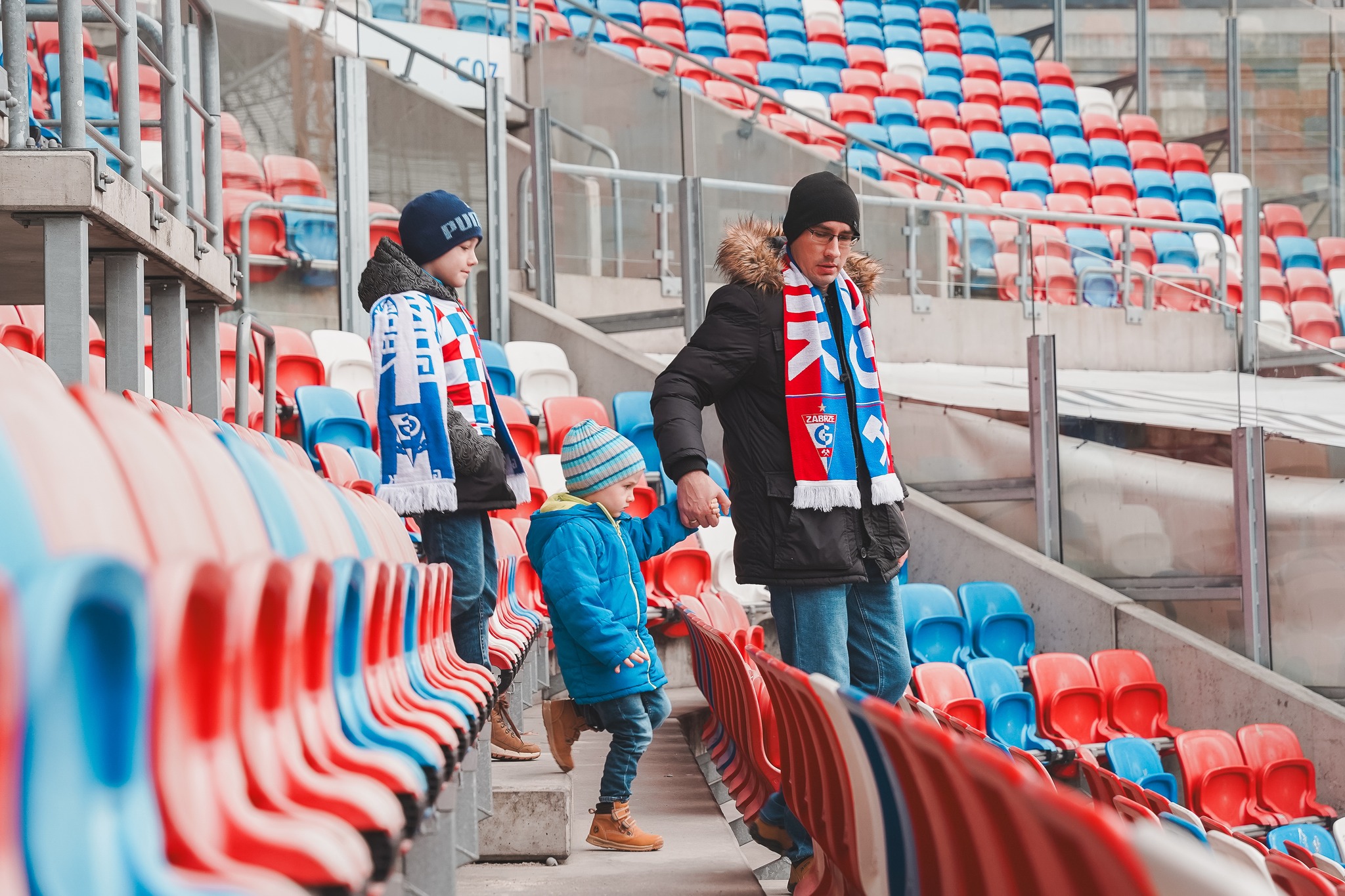 Zabrze: Komplet kibiców na zimowym zwiedzaniu Areny Zabrze!