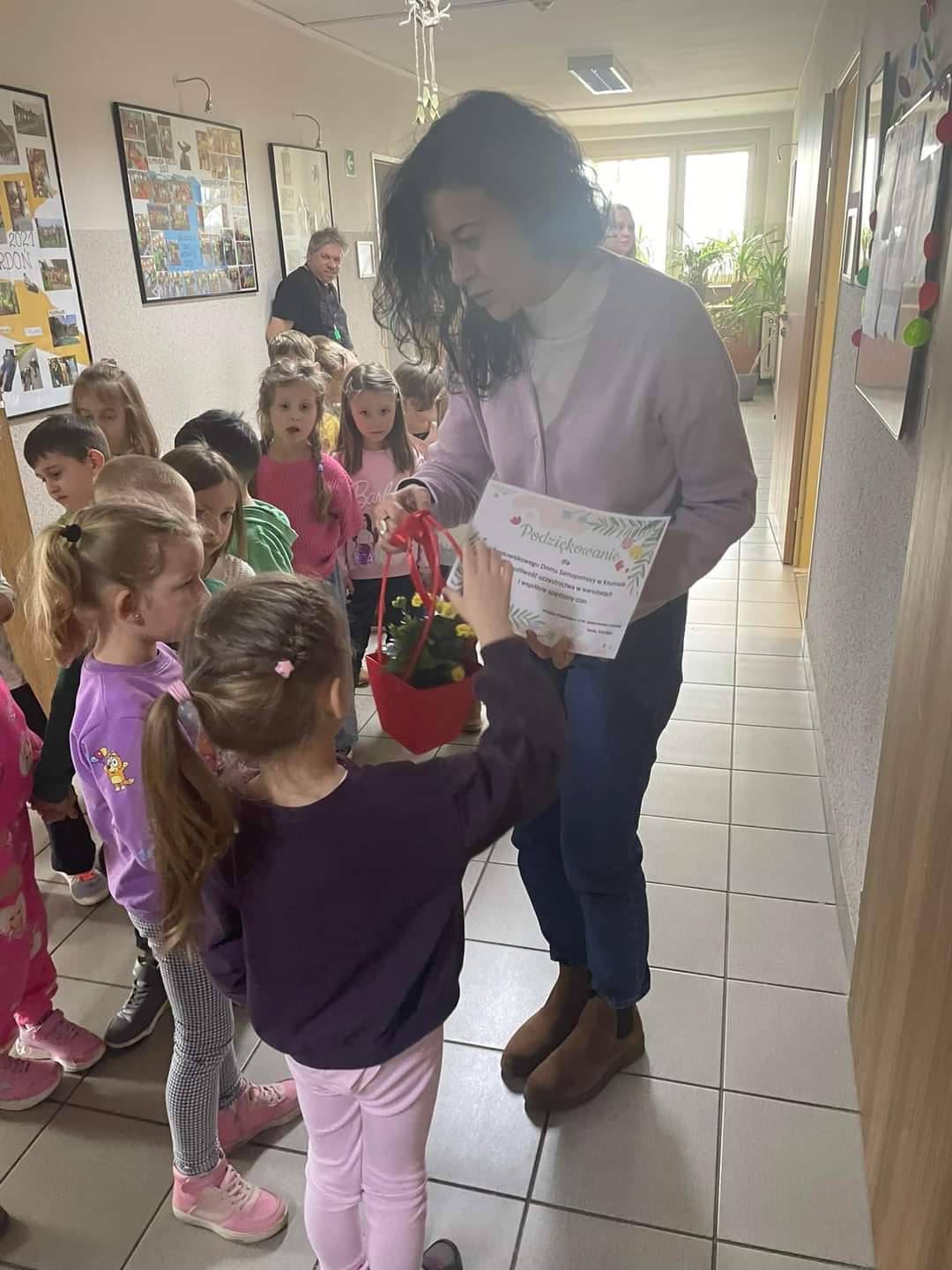 Knurów: Najmłodsi z wizytą w Środowiskowym Dom Samopomocy