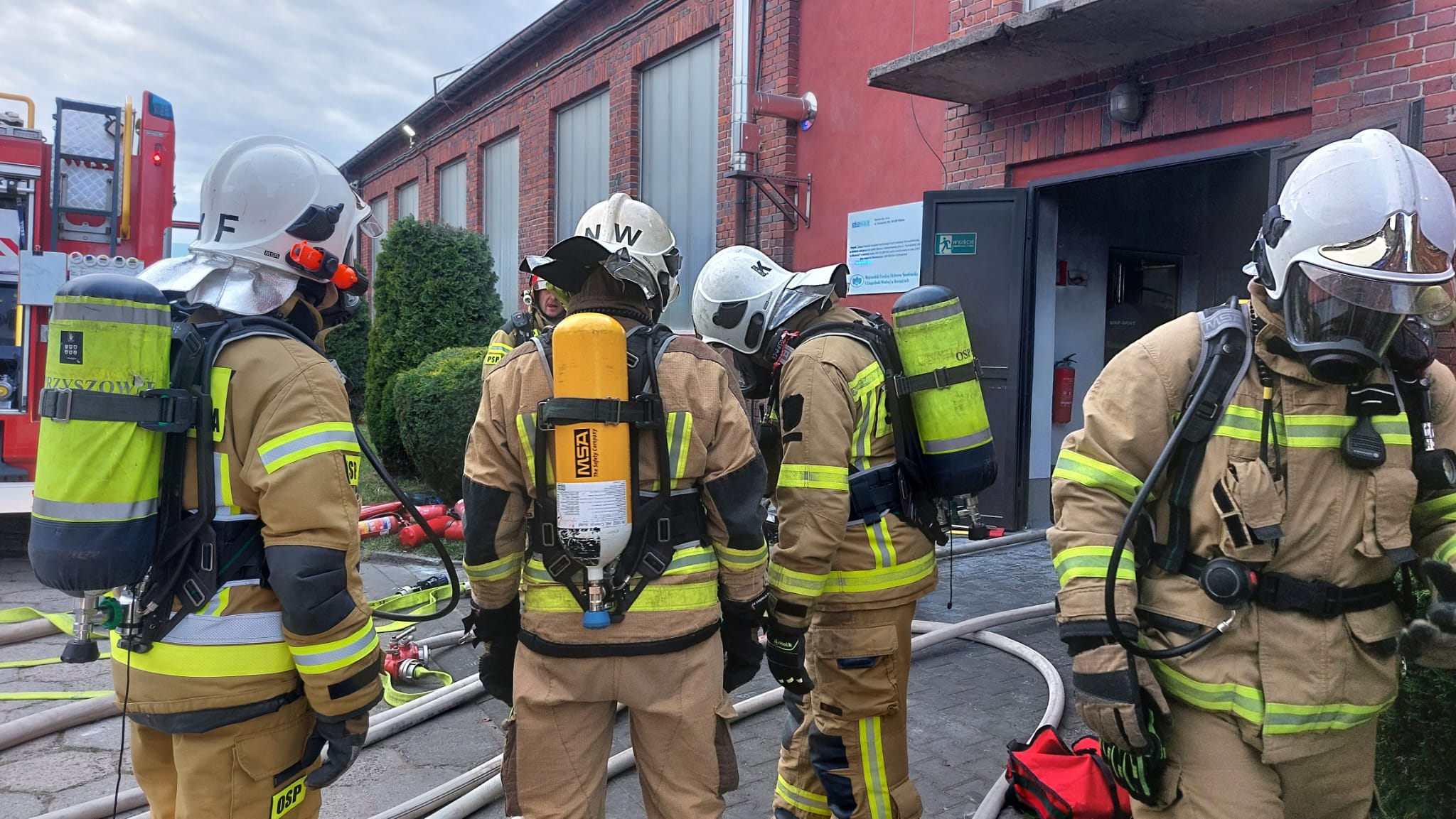 Gierałtowice/Gliwice: Ważna rola strażaków z Przyszowic w akcji gaśniczej