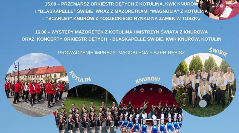 Toszek: Powiatowa Parada Orkiestr – 1 maja