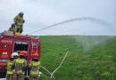 Knurów: Ćwiczenia strażackie na terenie wysypiska