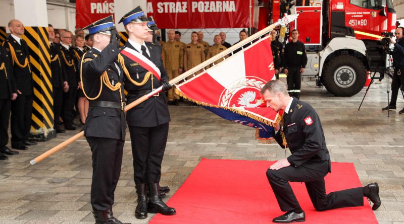 Gliwice: Nowy komendant Państwowej Straży Pożarnej w Gliwicach