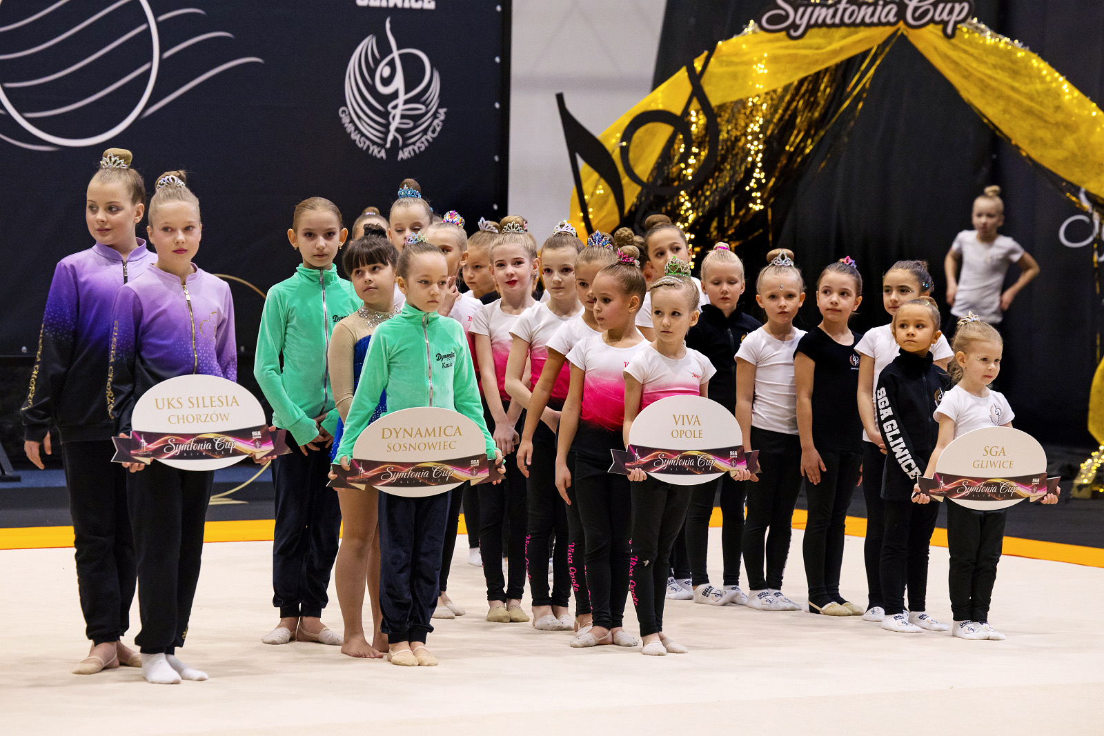 Gliwice: Młode gwiazdy gimnastyki zachwyciły publiczność