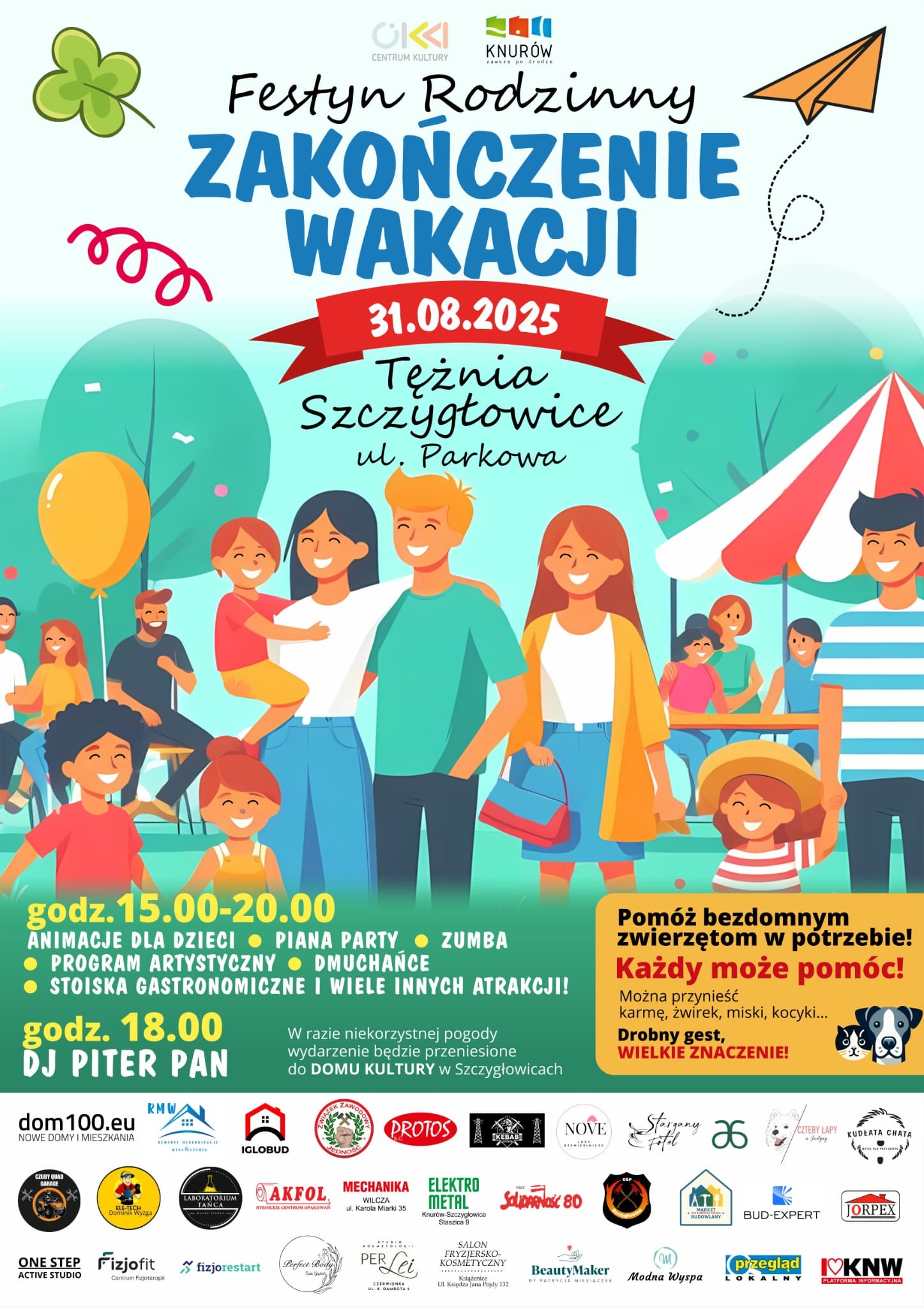 Knurów: Festyn na zakończenie wakacji w Szczygłowicach